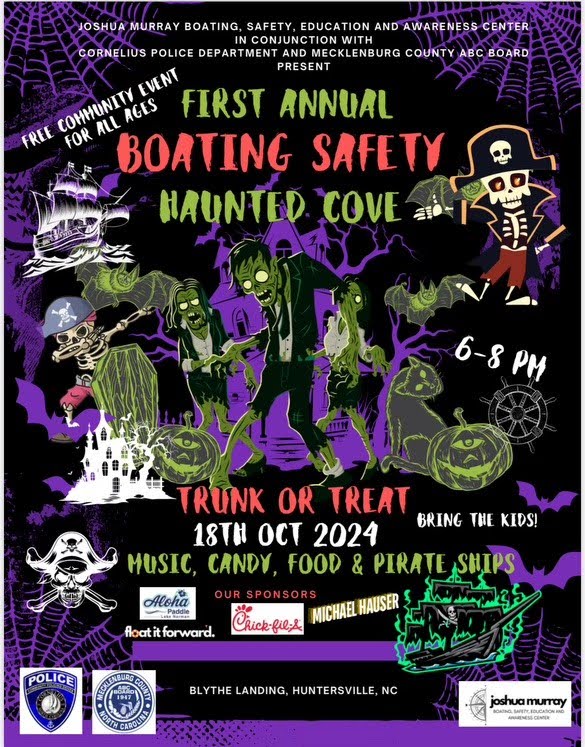 First Annual Boating Safety & Haunted Cove Event – October 18th, 2024